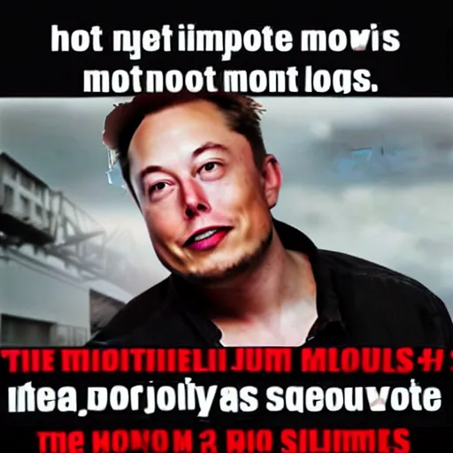 Image similar to meme with elon musk about hotdogs
