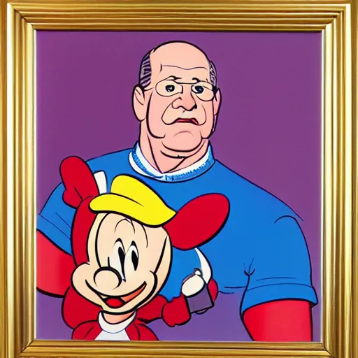 Image similar to scott hanselman portrait art by carl barks