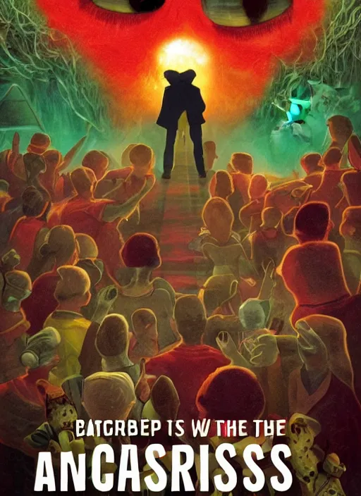 Image similar to goosebumps among us book cover