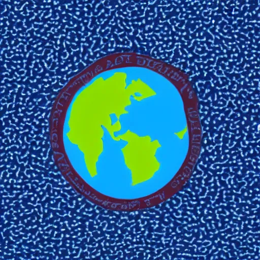 Prompt: flag of the world, earth, nations, wavy