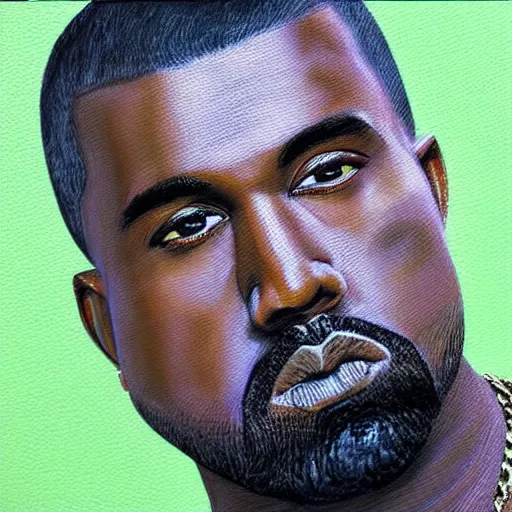 Prompt: “detailed painting of Kanye west, Old painting, highly detailed”