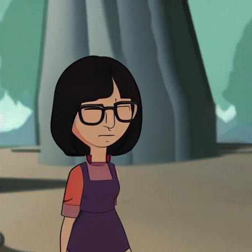 Image similar to A still of Tina Belcher in Star Wars: Rebels (2014)