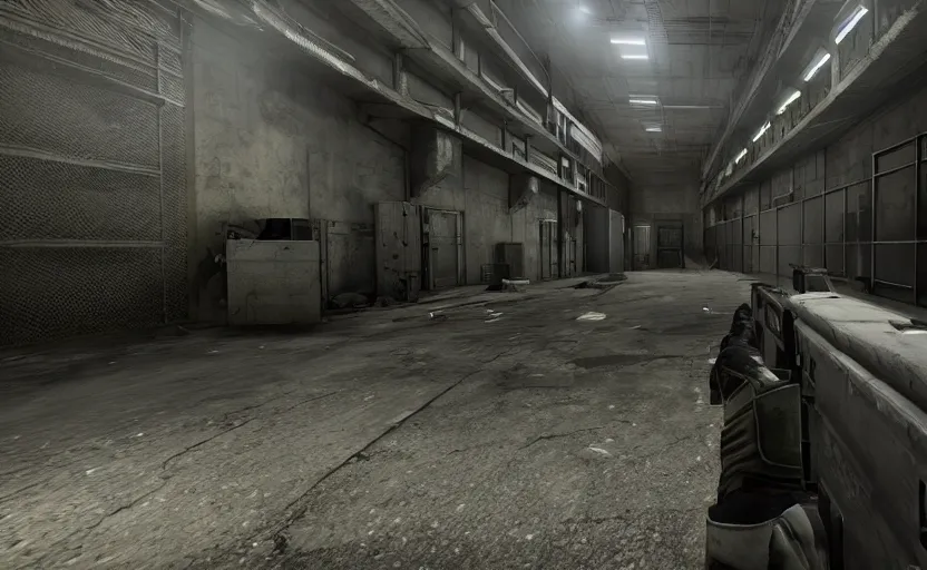 Image similar to Extreme fear in the factory, escape from tarkov