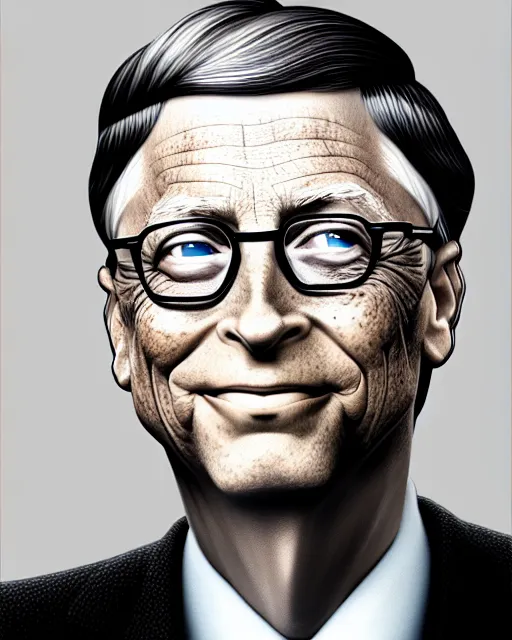 Prompt: bill gates in the style of cuban communist propaganda poster art in the year 1 9 8 7 ultra realistic, concept art, intricate details, highly detailed, photorealistic, octane render, 8 k, unreal engine. art by artgerm and magali villeneuve