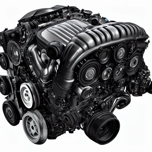 Image similar to zetec car engine, highly detailed, 8 k, masterpiece, super resolution.