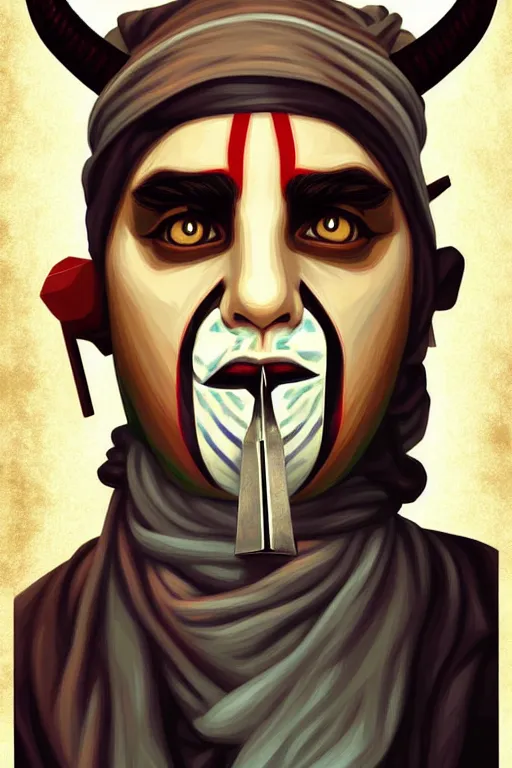 Image similar to taliban eat goats pop art, pixel, bioshock art style, face features, body features, ultra realistic art, digital painting, concept art, smooth, sharp focus, illustration, intricate, without duplication, elegant, confident posse, art by artgerm and richard hamilton and mimmo rottela, kirokaze and paul robertson