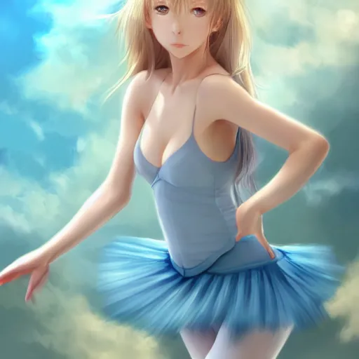 a very beautiful young mature anime ballet girl, full | Stable Diffusion