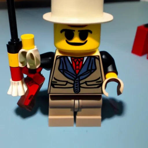 Prompt: Lego jhonny depp