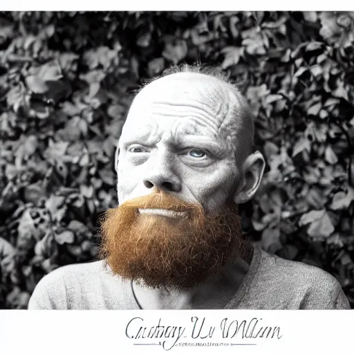 Prompt: photo of a very ugly repulsive ginger man, 8 5 mm pentax, f / 1. 3