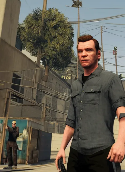 Image similar to Ewan McGregor in GTA V