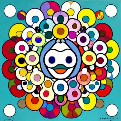 Image similar to artwork by takashi murakami