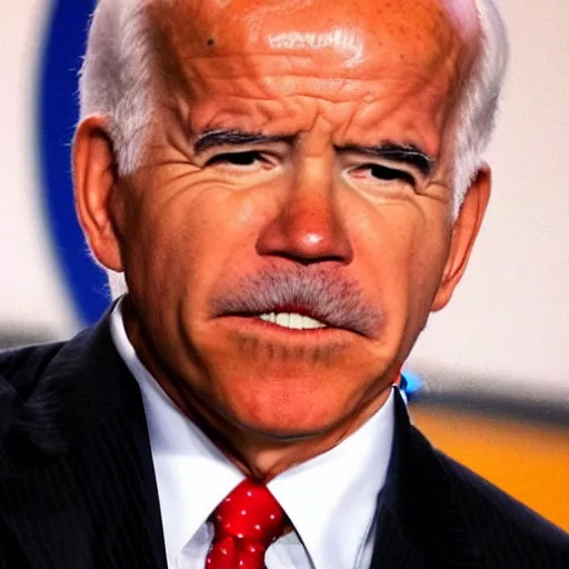 Prompt: planet of joe bidens face