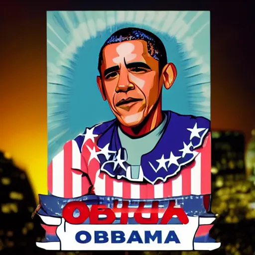 Image similar to barack obama as a reboot character