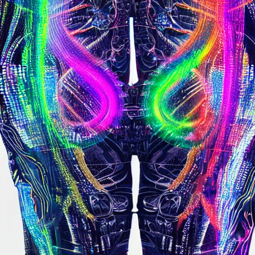 Image similar to love, diverse overlayed double exposure cybersuits, from behind, wide wide angle, vivid, elaborate, highly detailed, combined, beautiful lighting