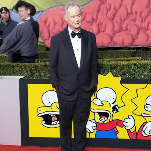 Image similar to bill Murray in the Simpson