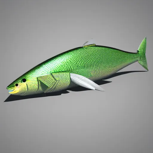 Image similar to 3 d model of a pike spinner,