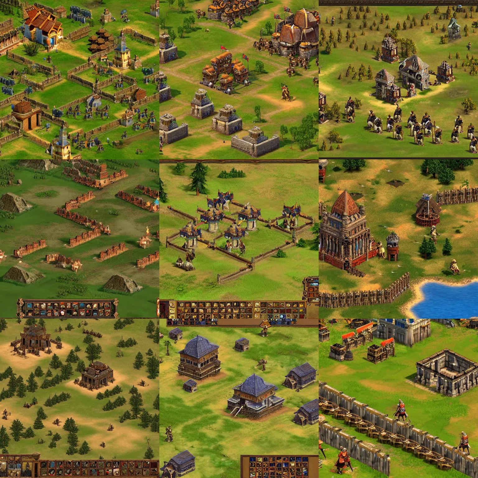 Prompt: a screenshot from the game age of empires