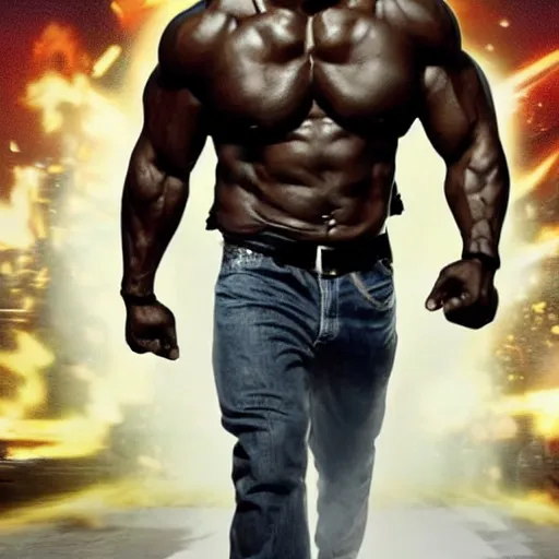 Prompt: terry crews as luke cage
