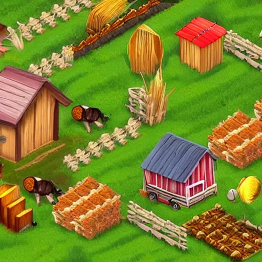 Prompt: hay day