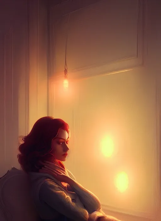 Image similar to riverdale, intricate, elegant, glowing lights, highly detailed, digital painting, artstation, sharp focus, illustration, art by wlop, mars ravelo and greg rutkowski