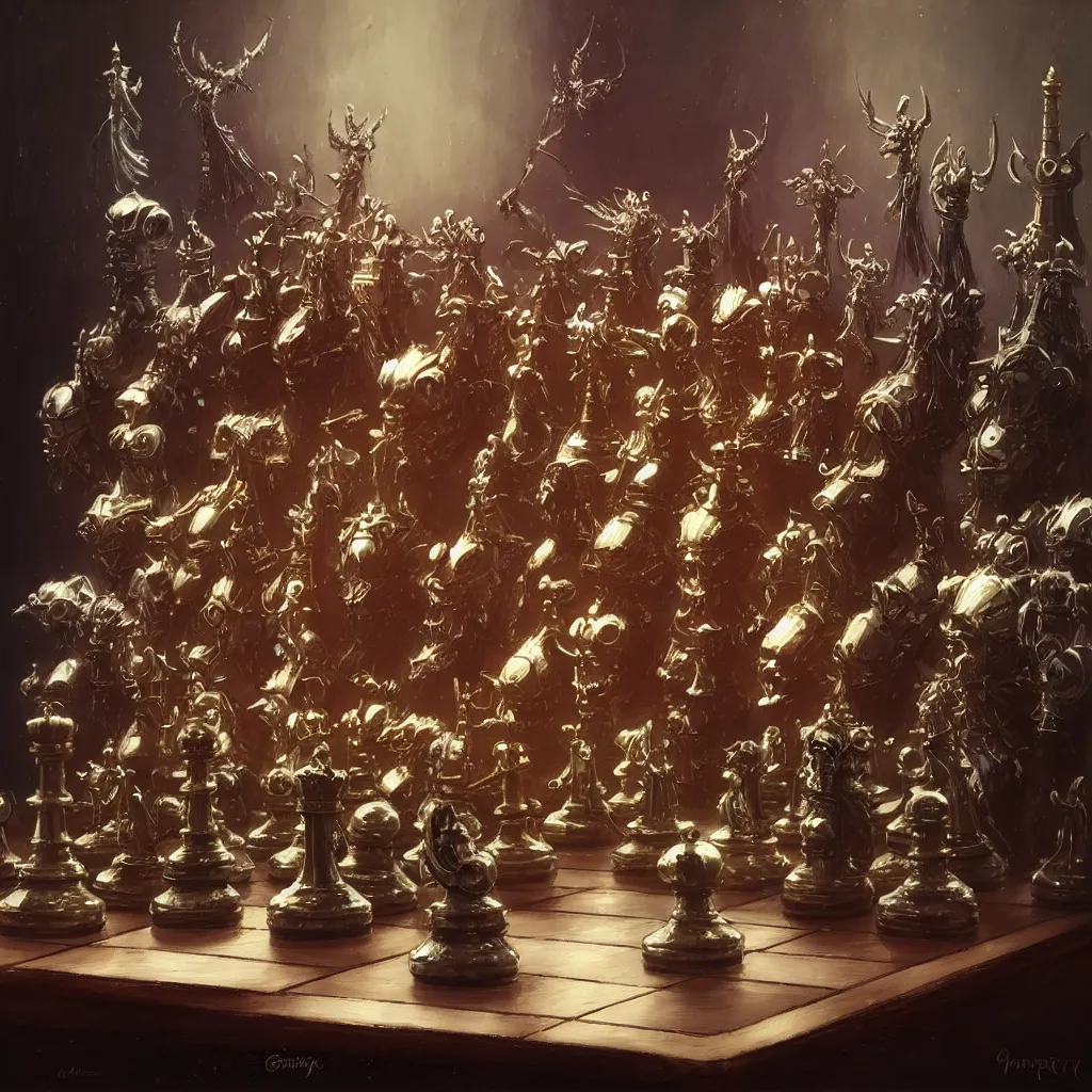 ArtStation - Chess Set