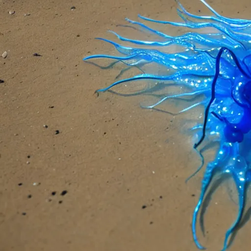 Image similar to portuguese man - of - war deity