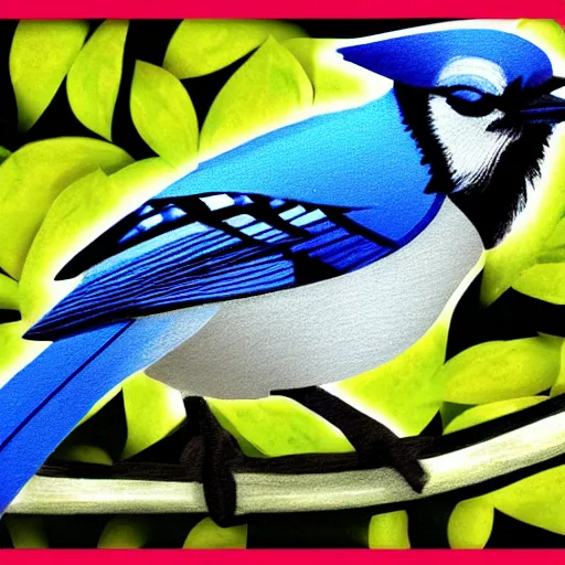 Image similar to blue jay emoji