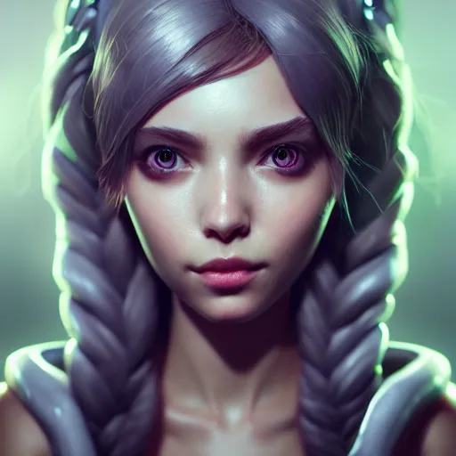 Portrait Painting Of Zoe From League Of Legends Ultra Stable Diffusion Openart