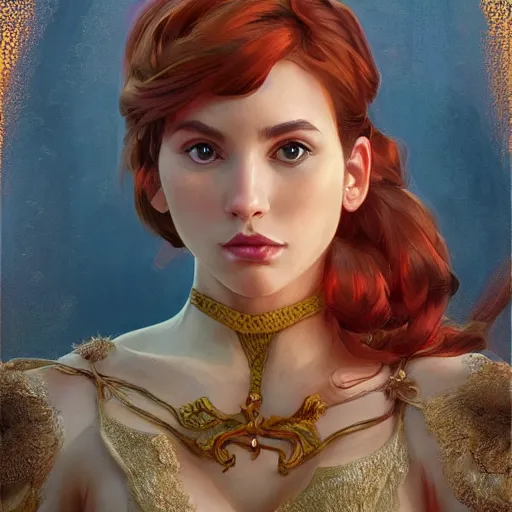 Prompt: super mario, highly detailed, digital painting, artstation, illustration, art by artgerm and greg rutkowski and alphonse mucha