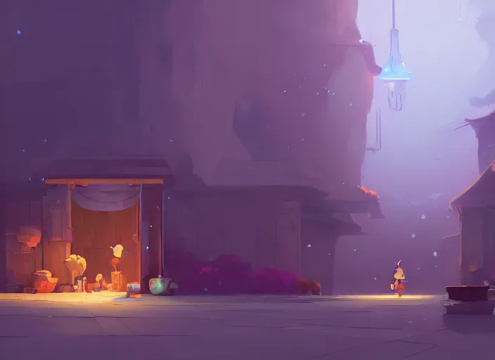 Image similar to sorcerer workshop, detailed, cory loftis, james gilleard, atey ghailan, makoto shinkai, goro fujita, studio ghibli, rim light, exquisite lighting, clear focus, very coherent, plain background, soft painting