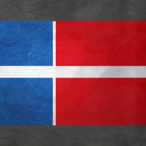 Image similar to european flag and danish flag combined