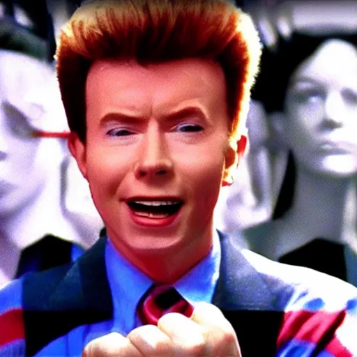 rick roll, never gonna let you down, music video, Stable Diffusion