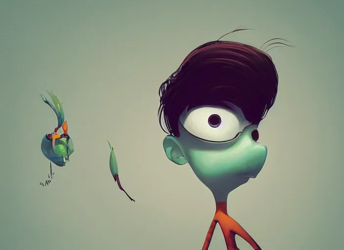 Prompt: pixar cartoon character. style by petros afshar, christopher balaskas, goro fujita, and rolf armstrong.