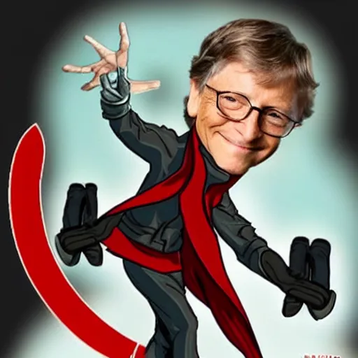 Prompt: bill gates from ben 1 0 as ezio auditore