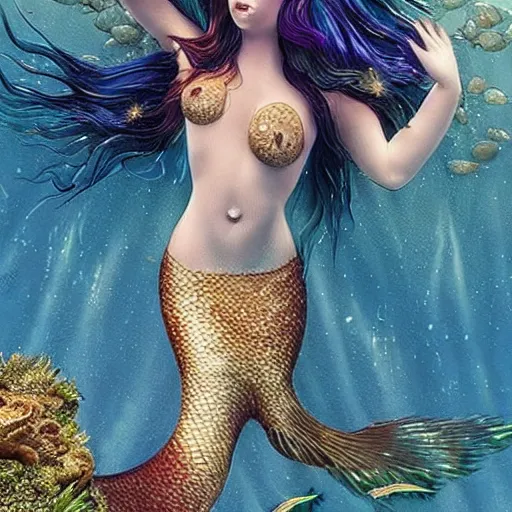 Prompt: very beautilful picture of a mermaid, ultra realistic