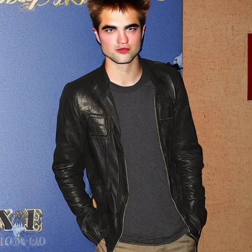 Image similar to robert pattinson mixed with taylor lautner