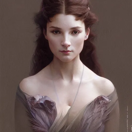 Prompt: moebius cat, portrait of a woman, intricate, elegant, highly detailed, digital painting, artstation, concept art, smooth, sharp focus, illustration, art by artgerm and greg rutkowski and alphonse mucha and william - adolphe bouguereau