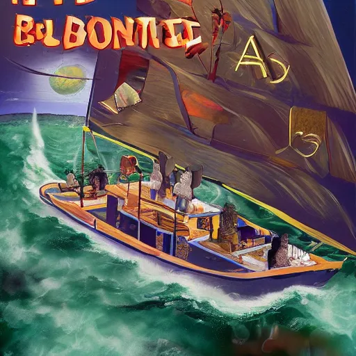 Image similar to A new Bored Ape Yacht's Club NFT, digital art, high quality