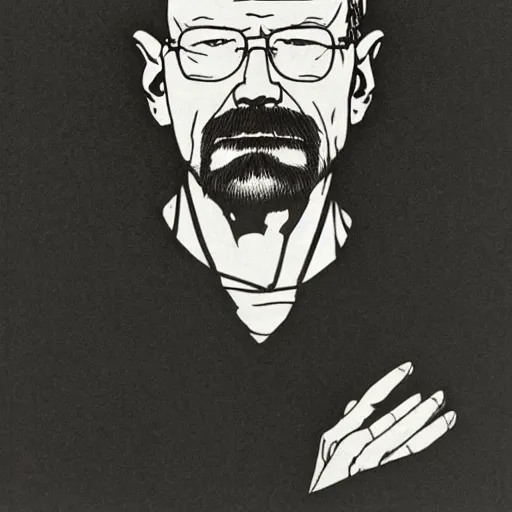 Image similar to walter white by takato yamamoto