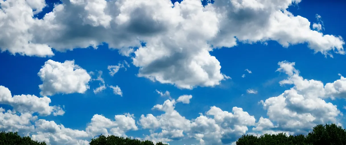 Image similar to realistic soft clouds in the blue sky, hyperrealistic, photograph, 35mm, sharp focus