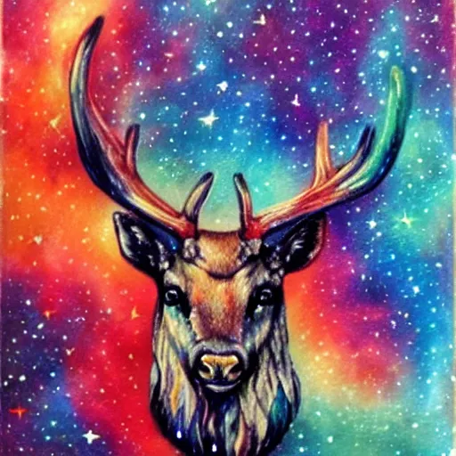 Image similar to cosmic stag