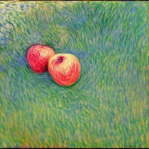 Image similar to apple by monet,