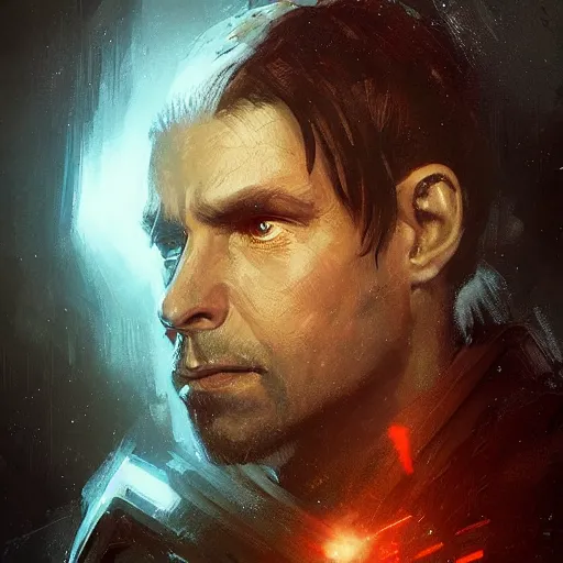 Image similar to portrait of a man by Greg Rutkowski, Col Skywalker from the Star Wars Expanded Universe, he has about 30 years old, highly detailed portrait, digital painting, artstation, concept art, smooth, sharp foccus ilustration, Artstation HQ