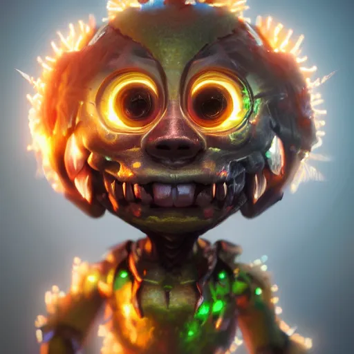 Prompt: cute virus Character, hyper detailed art station parabolic lighting contest winners unreal engine trending on artstation, cinematic, hyper realism, high detail, octane render, 8k