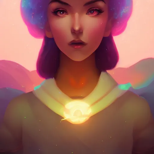 Prompt: Goddess of galaxies, ambient lighting, 4k, lois van baarle, ilya kuvshinov, rossdraws, artstation