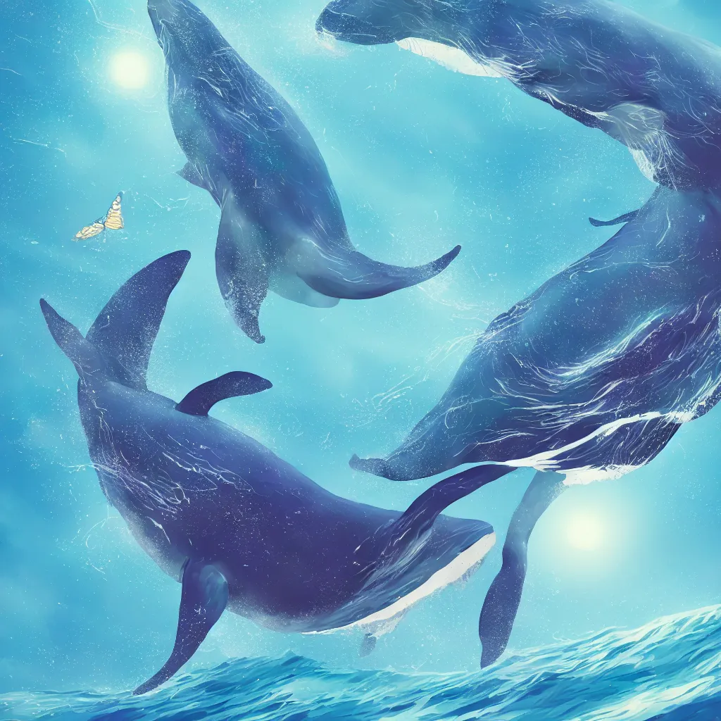 Unicorn Whale World Spitpaint Speedpaint Concept Art Fast Drawings Sketch  Stock Photo by ©NextMars 224305704