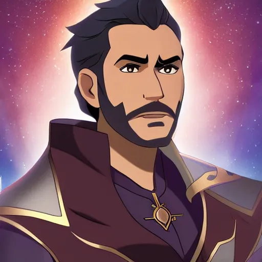 Prompt: viren from the dragon prince