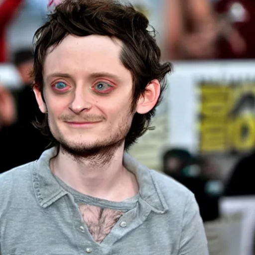 Image similar to elijah wood as wolverine photograph