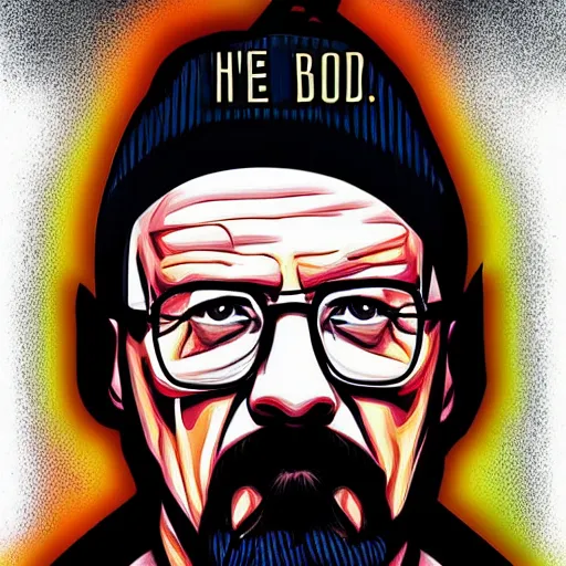 Image similar to I am the one who knocks, stunning digital art