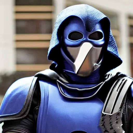 Prompt: Guido Van Rossum as Cobra Commander